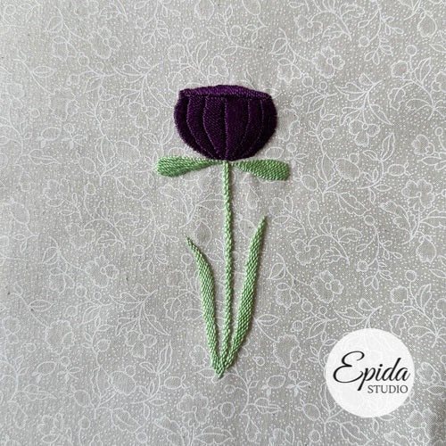 Easy Flowers Embroidery digital pattern
