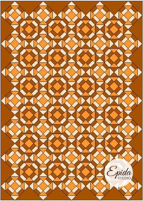Churn Dash Quilt Inspiration Workbook