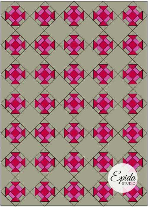 Churn Dash Quilt Inspiration Workbook