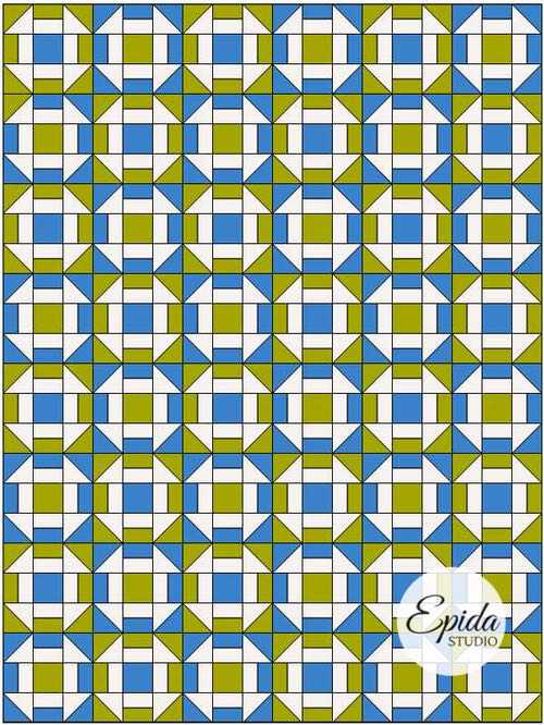 Churn Dash Quilt Inspiration Workbook