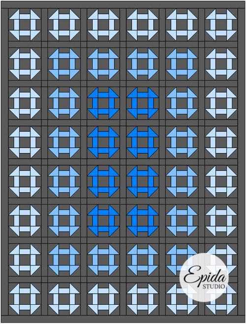 Churn Dash Quilt Inspiration Workbook