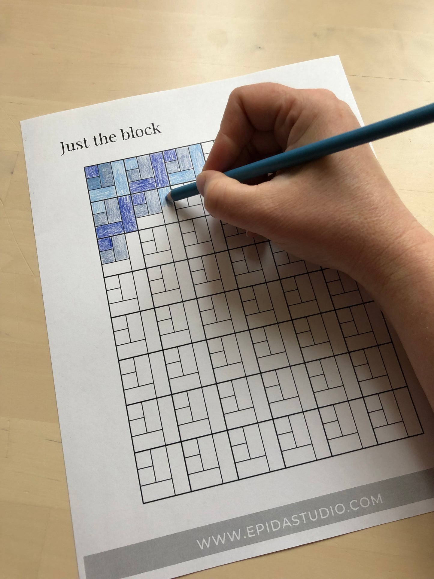 Corner Block Quilt Inspiration Workbook