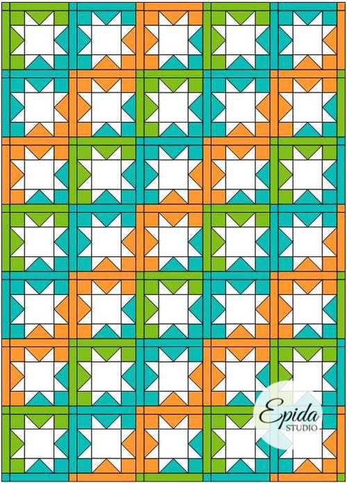 Sawtooth Star Quilt Inspiration Workbook