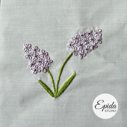 Easy Flowers Embroidery digital pattern