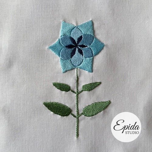 Easy Flowers Embroidery digital pattern