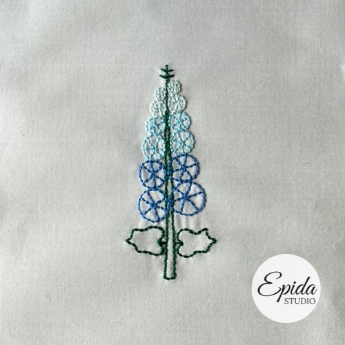 Easy Flowers Embroidery digital pattern