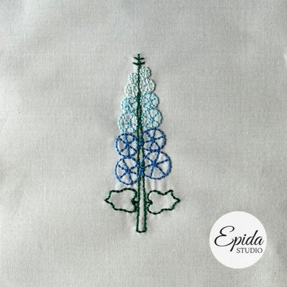 Easy Flowers Embroidery digital pattern