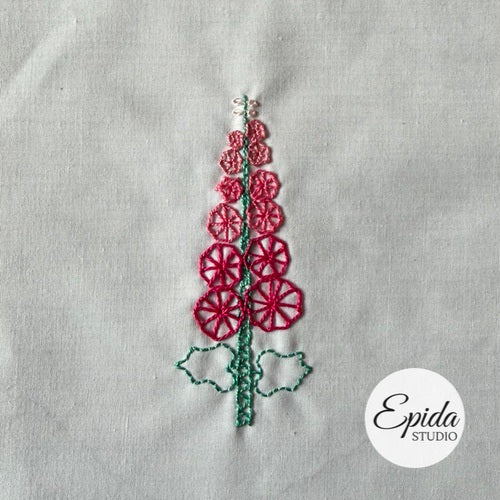 Easy Flowers Embroidery digital pattern