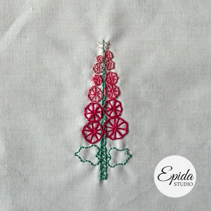 Easy Flowers Embroidery digital pattern