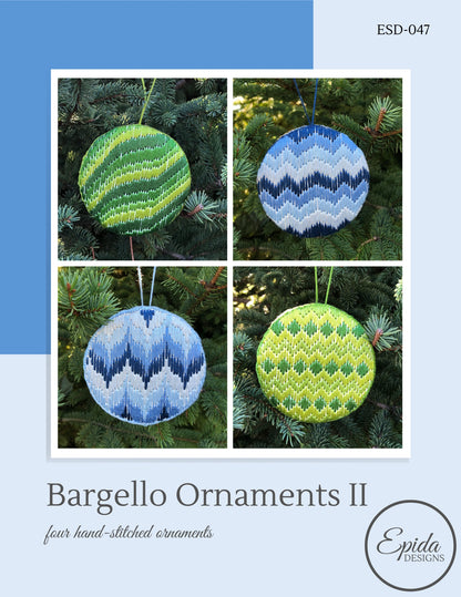 Bargello Ornaments 2 pattern cover.