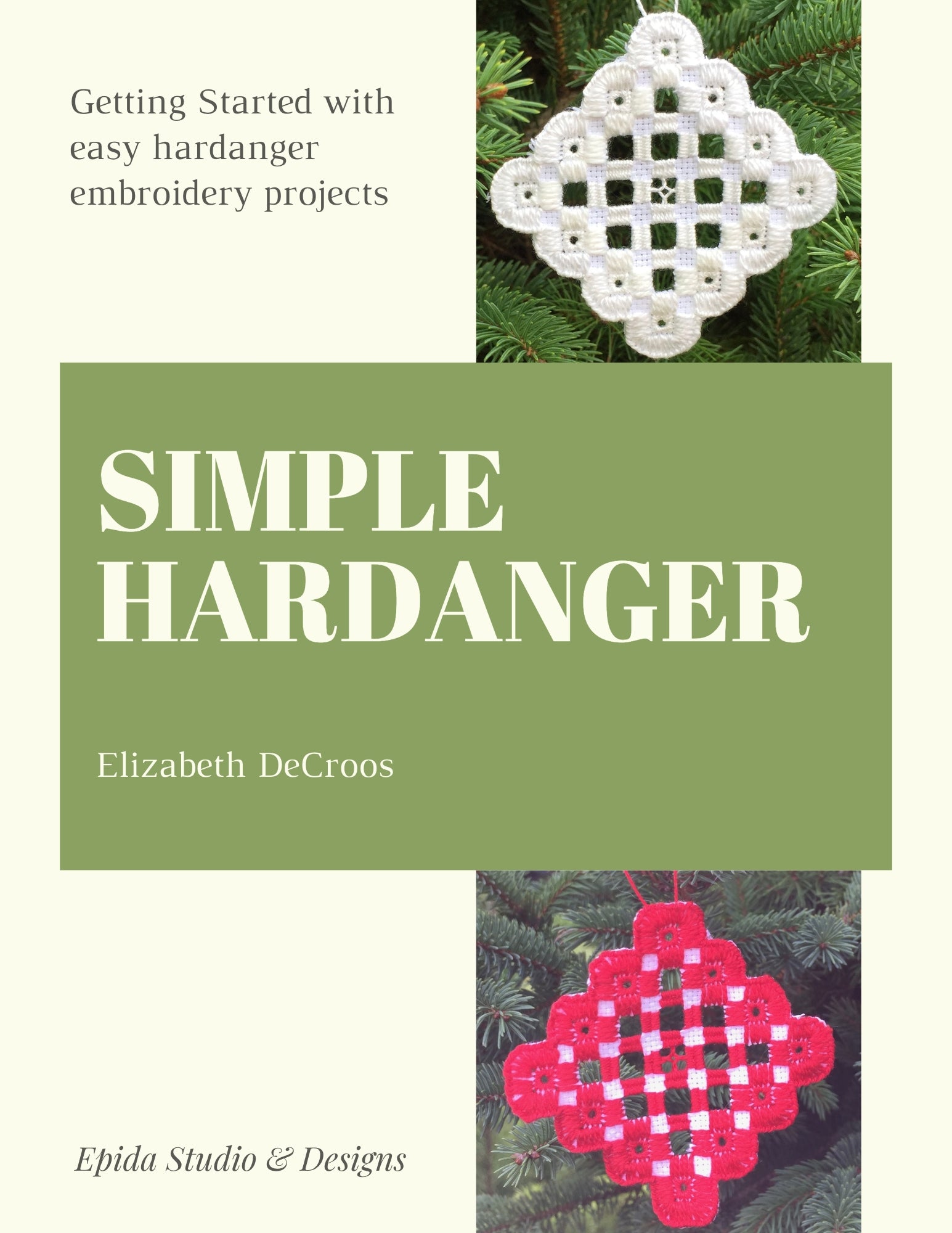 cover to Simple Hardanger book.
