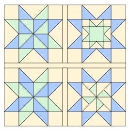 Twinkle Sampler Quilt - digital pattern