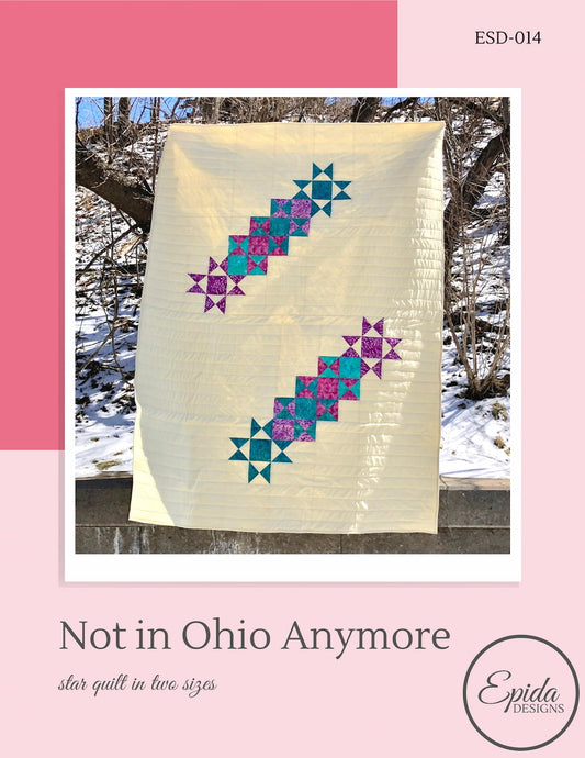 Not in Ohio Anymore digital quilt pattern