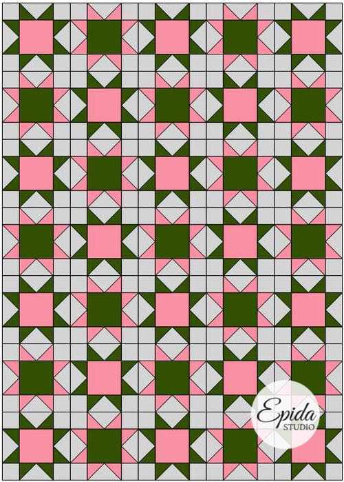 Sawtooth Star Quilt Inspiration Workbook