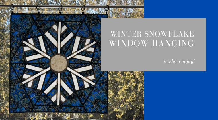 Winter Pojagi Window Hanging online course